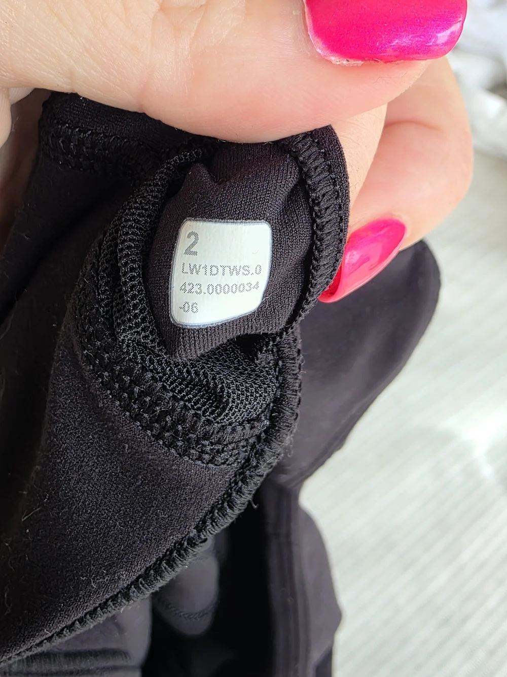 lululemon athletica Black Racerback Sports Bra Tank
